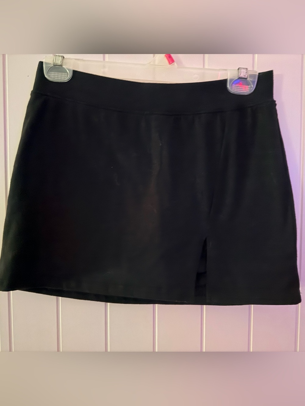 wonder nation Black Girls' Stretch Skort with Front Slit